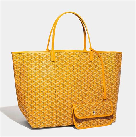 goyard st louis gm yellow|Goyard st louis tote price.